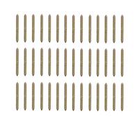 COOPHYA 40 Tornillos de Doble Cabeza de Acero al Carbono Galvanizados Autorroscantes para Unir Piezas de Madera en Carpintería Superficie Resistente
