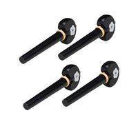 COOPHYA 4piezas Puntas De Afinación De Madera Para Violonchelo De Repuestos Duraderos y Prácticos Fácil De Cuerdas Accesorios De Madera Natural Para Mejorar El Rendimiento