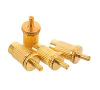 COOPHYA 4piezas Tornillo de Ajuste de Guitarra Eléctrica Puente de Trémolo Uso Interpretaciones Musicales Tornillos de Reemplazo Metálicos