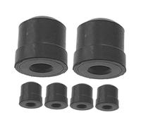 COOPHYA 6piezas Llave De Agua Para Trombón Cubiertas De Goma Para Varas Almohadillas Suaves Para Amortiguar El Extremo Vara De Instrumentos Para Uso Conciertos