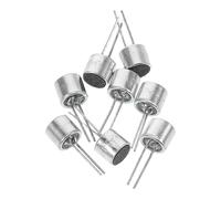 COOPHYA 8 Piezas Micrófono Electret Condensador 6050 Pines, Sensor Transductor Ultrasónico Dividido para Supervisión de Audio, Componentes Electrónicos para Seguridad Residencial