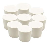 COOPHYA 9 Tapones de Goma Beige Estanqueidad y Resistencia al Agua para Fermentación Prácticos para Botellas de Bebidas Fermentadas Hogar