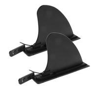 COOPHYA Aletas para Kayak y Tabla de Paddle Surf Inflables, Juego de Repuesto Diseño Hidrodinámico Desmontable, 2 Piezas para Estabilidad y Manejo en Aguas Poco Profundas