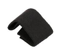 COOPHYA Almohadilla Silenciadora de Erhu Negra de Felpa Suave, Filtro Reductor de Ruido para Práctica, Accesorio Duradero Compatible Erhu, Cojín Protector y Reemplazo para Instrumento