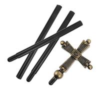 COOPHYA Ancient Roman Pope Detallado Bastón para Disfraz de Sacerdote y Mago Halloween Accesorio Versátil para Adultos Fiestas y Role Play