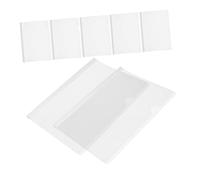 COOPHYA Barras de Encuadernación B5 Transparentes Clip de Plástico Extraíble, 20 Piezas para Organización de Documentos, Carpeta para Oficina y Archivo Escolar