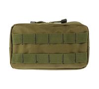 COOPHYA Bolsa Militar Práctica Verde de Oxford Resistente al Desgaste Diseño de Cremallera para Senderismo y Paseo de Perros, Diseño Simple y Pequeño para Amantes del Deporte