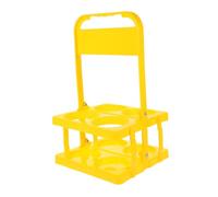 COOPHYA Botellero Plegable De Cerveza Cesta Portabebidas para Hogar 4 Botellas