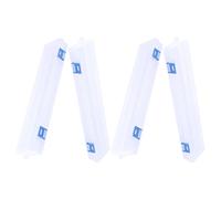 COOPHYA Caja Organizadora Portátil Resistente a Golpes de Plástico Transparente Ligera y Práctica para Brochas de Pintura y Lápices Acuarela para Pintura Artística DIY