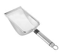 COOPHYA Cedazo de Tierra de Jardín de Acero Inoxidable 4 Mallas de 5X5 MM y Mango Ergonómico, Herramienta para Compostaje y Cribado de Arena para Jardineros Profesionales