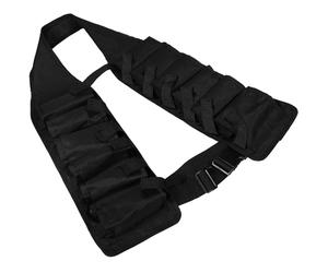 COOPHYA Cinturón de Cerveza Ajustable Negro para Hombres y Mujeres, Porta Botellas Ligero y Cómodo para Senderismo, Barbacoas y Fiestas al Aire Libre, Accesorio Práctico para Camping