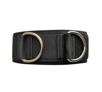 COOPHYA Correa de Muslo Rebotante para Entrenamiento de Piernas, Banda Elástica para Musculación, Ligera y Portátil, Color Negro, 0.15 Kg, Adecuado para Running, Estiramientos y Gimnasio