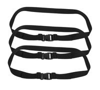 COOPHYA Correas de Seguridad Ajustables para Trona y Cochecito Ñiño, Cinturón de Repuesto de 3 Piezas, Hebillas Plásticas, Ancho 3.8 Cm, Largo 1.6 M, Uso en Alimentación y Juegos para Niños Pequeños