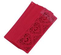 COOPHYA de Envoltorios de Papel Rojo y Efecto de Dispersión de Luz Elegante 50 Unidades Diseño para Lámparas Cilíndricas Hogar