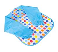 COOPHYA Delantal Mangas Largas, Tamaño M, de Poliéster Transpirable, Adecuado para Pintura y Manualidades en Jardín Infantil