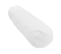 COOPHYA Funda de Almohada Cilíndrica Decorativa para Sofá Soporte Cuello Funda de Almohada de 26,7 Pulgadas Color Blanco de Limpiar