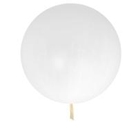 COOPHYA Globo Meteorológico Científico Grande de Látex Blanco, 200 Pulgadas y 500 G, Confiable para Experimentos Científicos y Proyectos de Fotografía Aérea