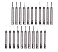 COOPHYA Herramienta para Sacar Pasadores de Enlace de Correa de Reloj 24 Piezas, Incluye Punzones de 0,8 a 1,0 MM, para Uso en Reparación y Mantenimiento de Relojes