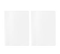 COOPHYA Insertos de Billetera para Tarjetas de Crédito, Set de 2 Porta Tarjetas de Plástico Reutilizables 10 Páginas y 30 Ranuras, Organizador Portátil Compacto para Uso Diario en