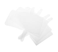 COOPHYA Láminas de Malla Plástica para Crochet y Bordado, 4 Piezas en Color Claro, Tamaño Medio, Resistentes y Reutilizables, para Manualidades Diy, Principiantes y Costura Creativa