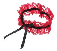 COOPHYA Liga de Encaje para Mujer Diseño Romántico, Material Que No Deja Marcas, Adecuado para Novia en Bodas y Eventos Obsequios