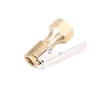 COOPHYA Mandril de Aire de Latón 2 Piezas, Resistente y Duradero con Bloqueo y Clip para Inflado Rápido de Ruedas para Inflador de Neumáticos