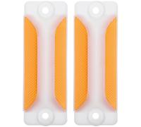 COOPHYA Marcadores 2 Piezas de Carretera Reflectantes Rectangulares de Policarbonato para Alta Visibilidad y Guía en Diferentes Condiciones