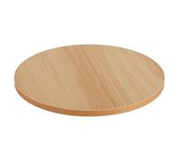 COOPHYA Mesa de Comedor Redonda de Madera - Mesa de Centro de Cocina - Superficie de Madera para Sala de Estar, Patio, de té - Escritorio pequeño de bistró de Repuesto de 29,5 cm/11,6 Pulgadas