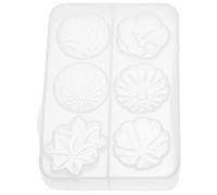 COOPHYA Molde de Silicona Innovador para Hornear Galletas y Tartas, Seguro para Adultos, Diseño Adorable y Práctico, Color Blanco, Adecuado para Recetas de Repostería