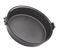 COOPHYA Olla Diseño Antiadherente y Superficie Lisa para Sukiyaki Estilo Japonés de Hierro Fundido Adecuado para Cocina Casera y Estofados