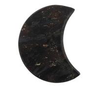 COOPHYA Ornamento de Piedra Natural Forma de Luna Adorno de Cristal Elegante para Decoración de Mesa Hogar y Oficina Diseño Sofisticado y Moderno