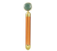 COOPHYA Palo de Masaje Facial Eléctrico Piedra Jade y Vibración, Diseñado para Reafirmar Rostro y Mejorar Color, Herramienta Ergonómica para Cuidado Corporal Color Aleatorio