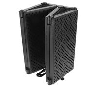COOPHYA Pantalla Insonorizada para Micrófono de 5 Puertas, Absorbente de Sonido, Abs y Eva, para Estudio y Sobremesa,