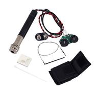 COOPHYA Pastilla Piezo Para Guitarra Acústica Con Control De Volumen y Tono Fácil Instalación Sin Grandes Cortes Material Duradero Discreto y Potente Para Equipos De Música Acústicos