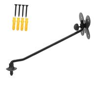 COOPHYA Percha de Pared para Platillos Soporte para Pared Brazo de Platillo de Listones Colgador para Soporte para Exhibición de Accesorio para Batería