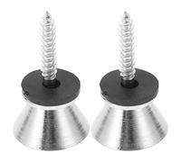 COOPHYA Pernos Metálicos para Correa de Guitarra Bloqueo Antideslizante Seguro para Correa Juego de 2 Botones Resistentes para Accesorios para Guitarras Eléctricas y Color Color Aleatorio