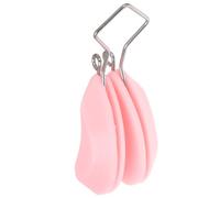 COOPHYA Pinza Moldeadora de Nariz Rosa de Silicona Suave Ajustable, Reductor de Nariz para Mujer y Hombre, Dispositivo de Belleza Portátil para Perfil Facial y Forma Nasal