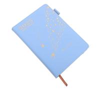 COOPHYA Planificador Elegante con Diseño Único Agenda Organizador Notas Cuaderno de Programación para Oficina y Agenda Anual Práctica y Azul