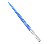 COOPHYA Pluma de Caligrafía de Resina Anillo Metálico Azul, Mango Ergonómico y Fácil de Limpiar, Adecuado para Escritura y Caligrafía Profesional