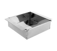 COOPHYA Prensa Resistente de Goteo Tofu de Acero Inoxidable Bandeja de Apta Lavavajillas Adecuada para para Cocinas Domésticas y Plantas de Procesamiento