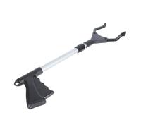 COOPHYA Recogedor de Basura al Aire Libre de Aleación de Aluminio, Pinza Extensible 50.8-66 Cm, Herramienta Práctica para Jardín y Patio, Abrazadera Flexible para Hojas y Residuos, 1