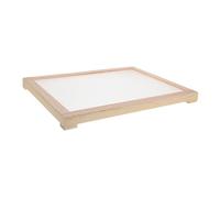 COOPHYA Red Para Secar Hierbas De Madera Maciza Apilable, Bandeja Grande Malla Fina Para Plantas Medicinales y Hojas De Té, Soporte Práctico Para Secado En Jardín y Hogar