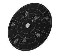 COOPHYA Rueda De Acordes Para Guitarra Herramienta Musical De Melodía Disco De Teoría Musical Para Músicos Fácil De Usar y Portátil