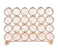 COOPHYA Soporte para Servilletas de Metal y Cristal Dorado, Dispensador Cuadrado Vertical, Porta Pañuelos Decorativo para Cocina y Comedor, Servilletero Creativo para Hogar y Oficina