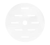 COOPHYA Tapa Redonda Transparente para Acuario - Cubierta acrílica antisalto con Orificio - Panel de Rejilla Superior Transparente para Tortugas, Reptiles y camarones