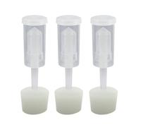 COOPHYA Tapones de Silicona con Válvula de Escape Cónica para Vino Resistentes al Calor y Frío, Pack de 6 Unidades para Conservar Vino en Fiestas y Bares