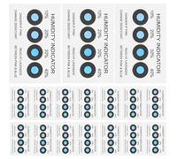 COOPHYA Tarjetas Indicadoras de Humedad 100 Unidades Medición Precisa para Museos y Armarios, Tiras Sensibles al Cambio de Color