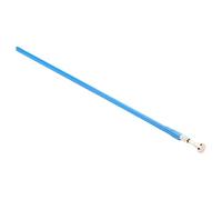 COOPHYA Varilla Tensor para Guitarra Eléctrica 457 Mm Ruedas Plateadas y Cuerpo Azul, Herramienta de Luthier Compatible para Ajuste del Mástil, Accesorio Profesional para Partes