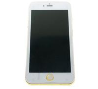 Cooplay Falsa impactante modelo amarillo teléfono 6s Plus móvil broma fiesta patrones divertidos juguete gadget descarga eléctrica cerebros complicados broma veigar día de los inocentes regalo broma