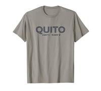 Coordenadas de Ecuador City - Quito Camiseta